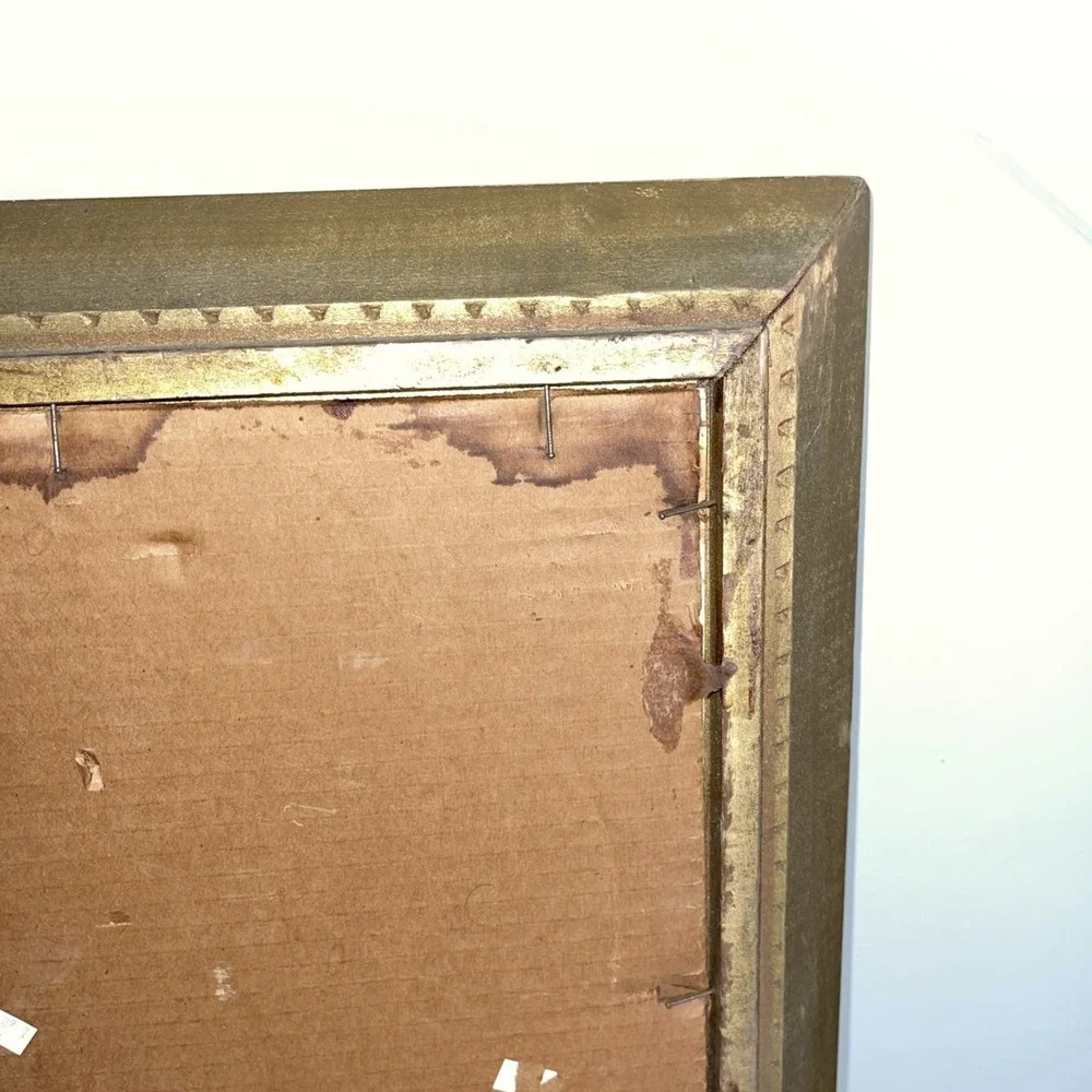 Vintage Pinkie Framed Print Wood Frame 1979 Beautiful 20 X 24‎